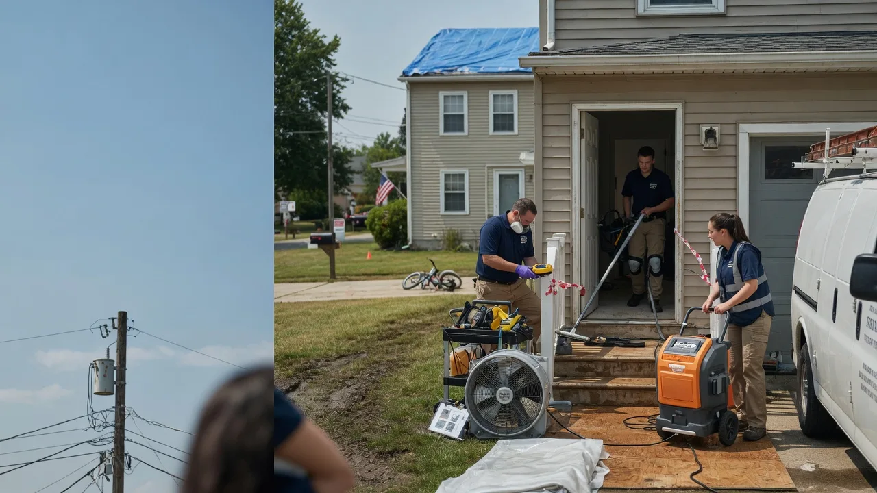 Water Damage Repair in Tyndall, SD near me